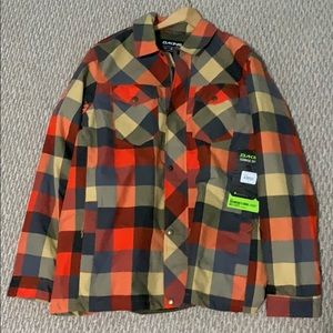 NWT Dakine flannel jacket men’s medium